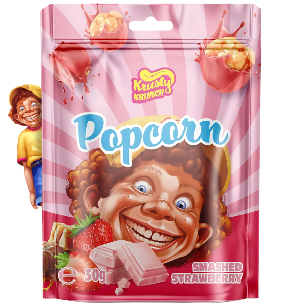 Krusty Krunch - Smashed Strawberry Popcorn 30g